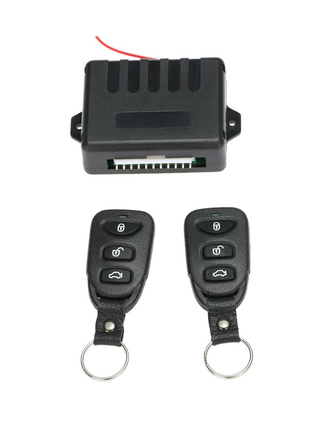 Generic Universal Car Door Lock Keyless Entry System Remote Central Control Locking Kit with Trunk Release Button  - Image 1