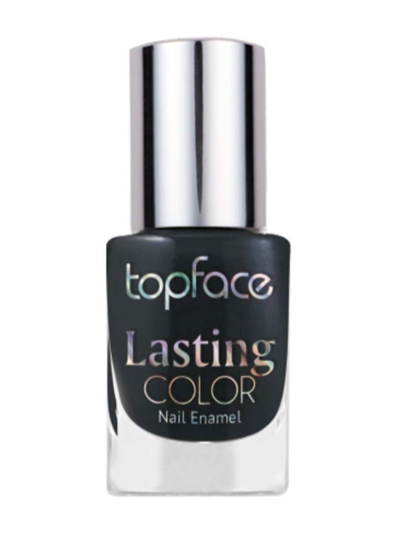 topface Lasting Color Nail Enamel Black  - Image 1