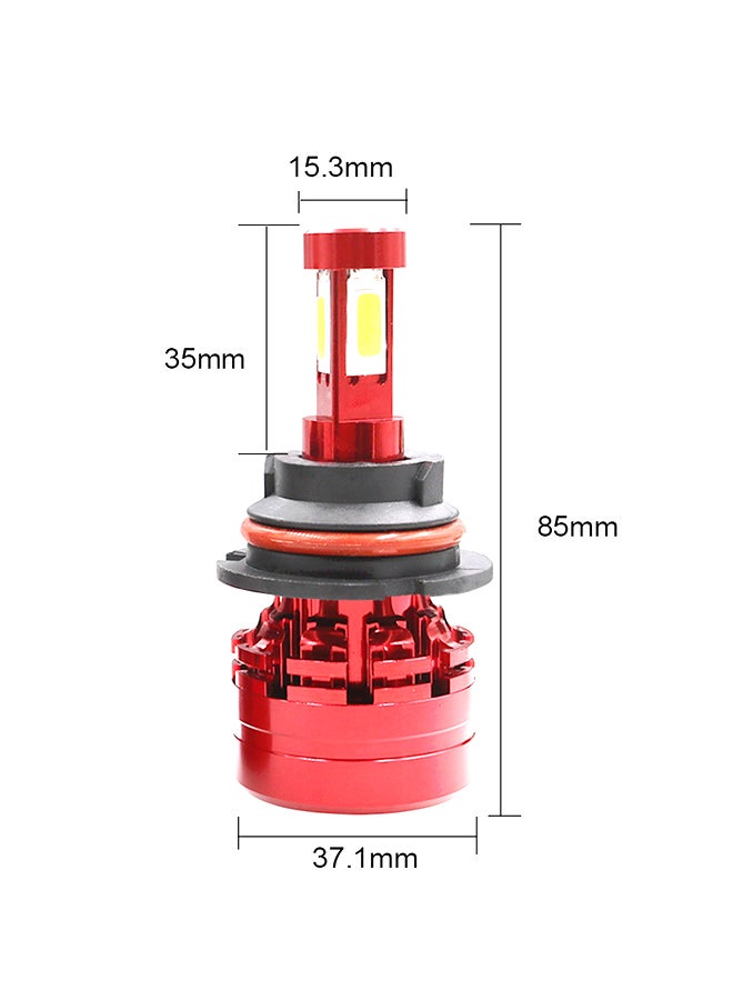 Generic Car LED Headlight Kit 9004/9007 6000K Foglight Bulb White Headlight  - Image 3