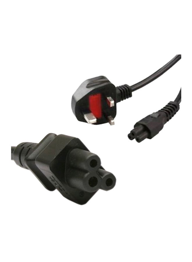 3-Pin Power Cable Black - Image 1