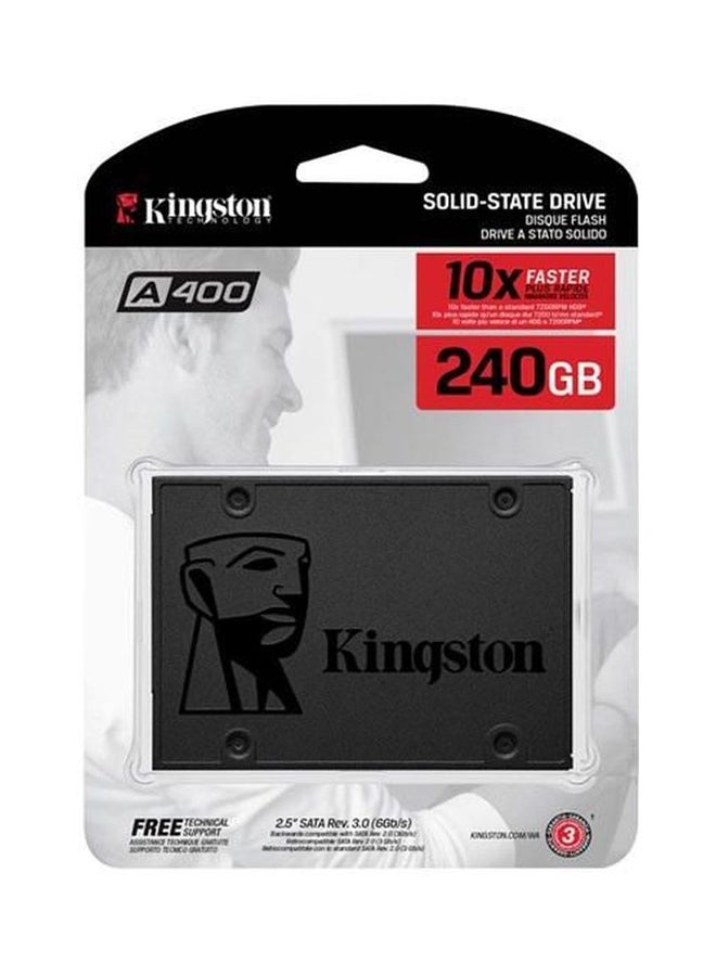 كينغستون - محرك أقراص ساتا ذو الحالة الصلبة 240 جيجابايت أسود 240 GB - Image 1