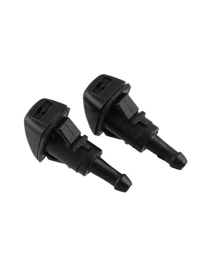 Generic Windshield Washer Nozzles Wiper Spray Water Sprayer Jet Single Hole 2Pcs for Chrysler Dodge Charger Ram Magnum  - Image 1