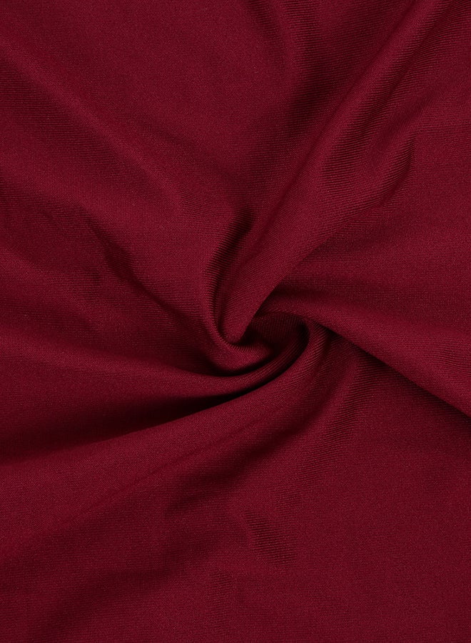 Generic Spandex Chair Cover Burgundy 0.151kg  - Image 3
