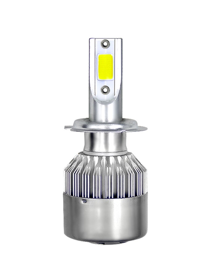 1Pcs Car LED Headlight LED Driving Light Headlamp Bulb All-in-one Conversion Kit H7 18W 6000K 3000LM - Image 2