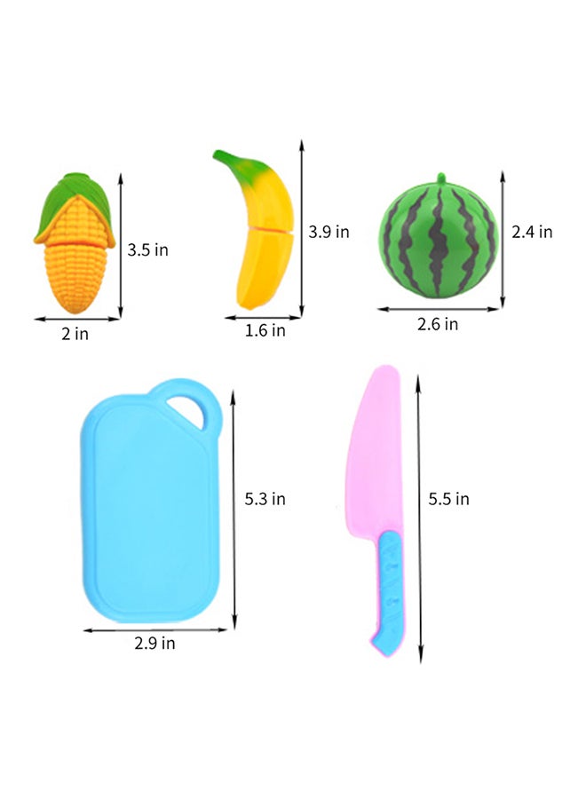Cutting Fruit And Vegetables Pretend Play Set