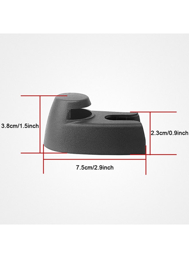 Generic 2Pcs Rear Windshield Wiper Blade Washer Arm Nut Covers Cap for Seat Altea 5P Ibiza 6L 6J Leon 1P Toledo  - Image 2