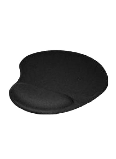Mouse Pad With Wrist Support Black