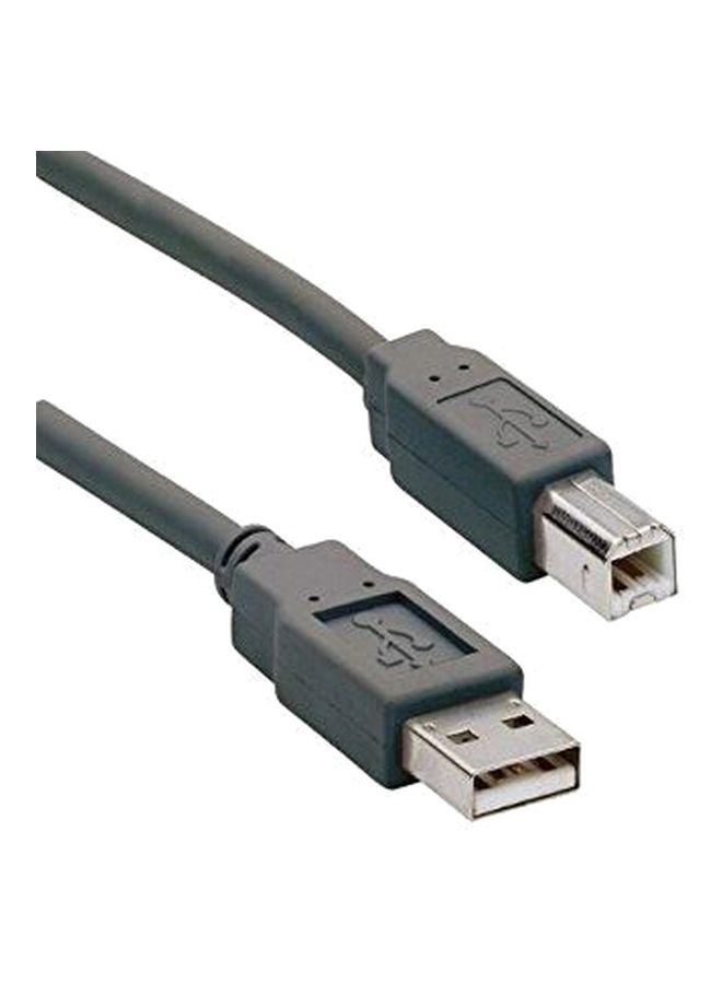 Ednet USB 2.0 Cable For Printers Black - Image 1