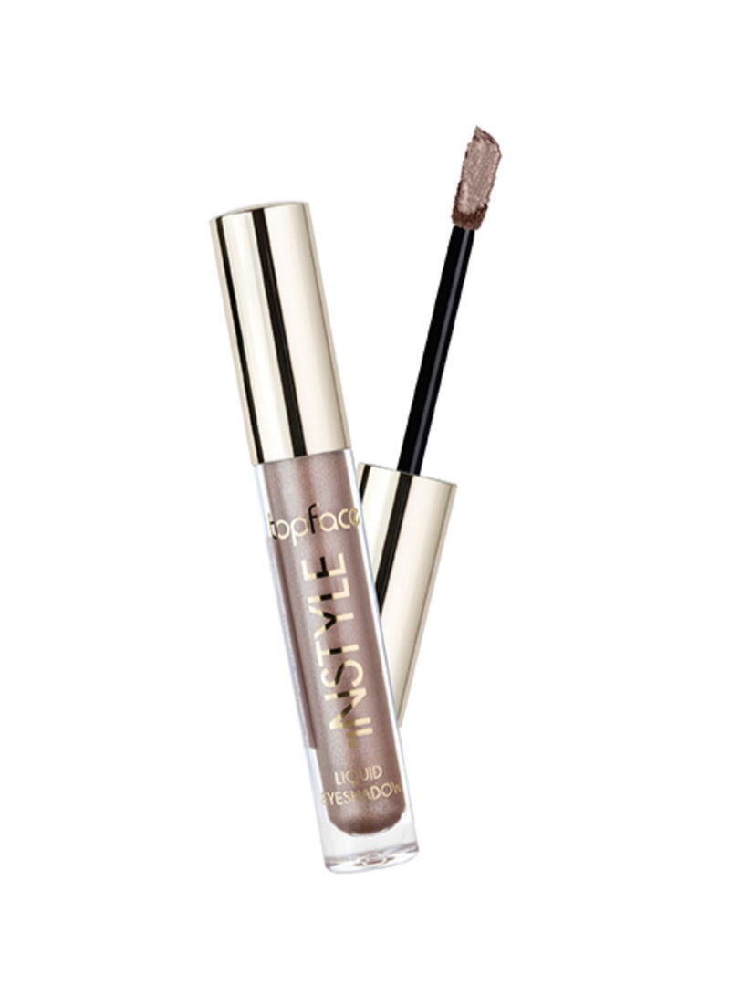 topface Instyle Liquid Metallic Eyeshadow Brown  - Image 1