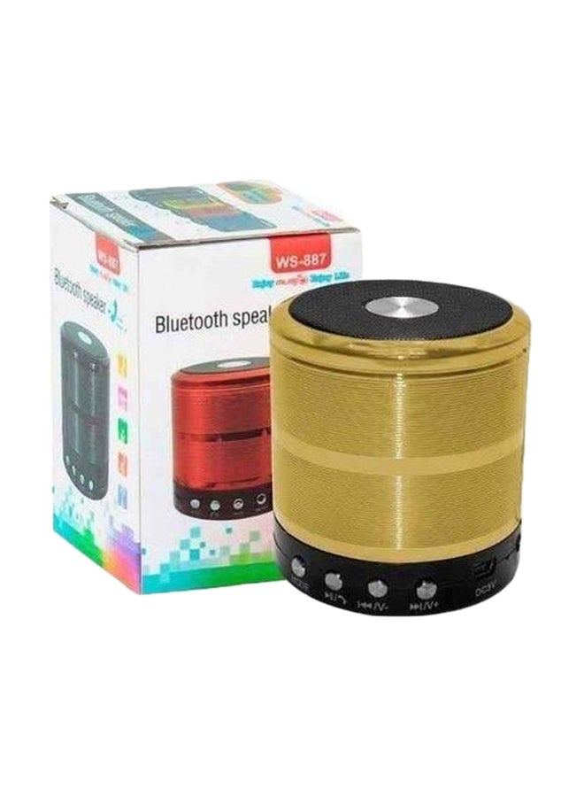 Bluetooth Speaker Gold/Black