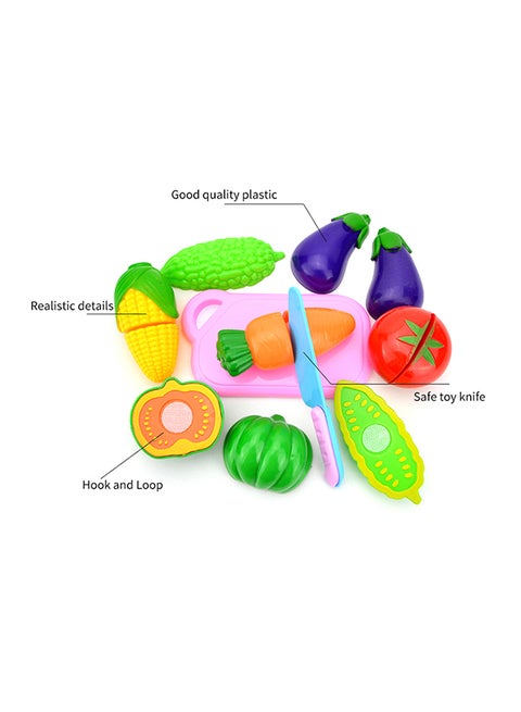 Cutting Fruit And Vegetables Pretend Play Set