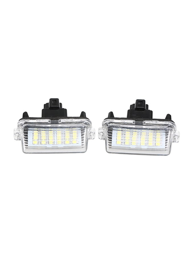 ماركة غير محددة مصباح إضاءة LED للوحة أرقام السيارة لسيارة تويوتا كامري ياريس لسيارة تويوتا ياريس 2013  - Image 3