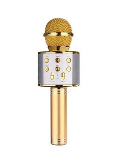Generic Bluetooth Karaoke Microphone MIC-WS-858 Gold 