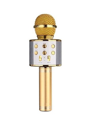 ميكروفون كاريوكي بتقنية بلوتوث MIC-WS-858 ذهبي - v1549891899/N21032199A_1