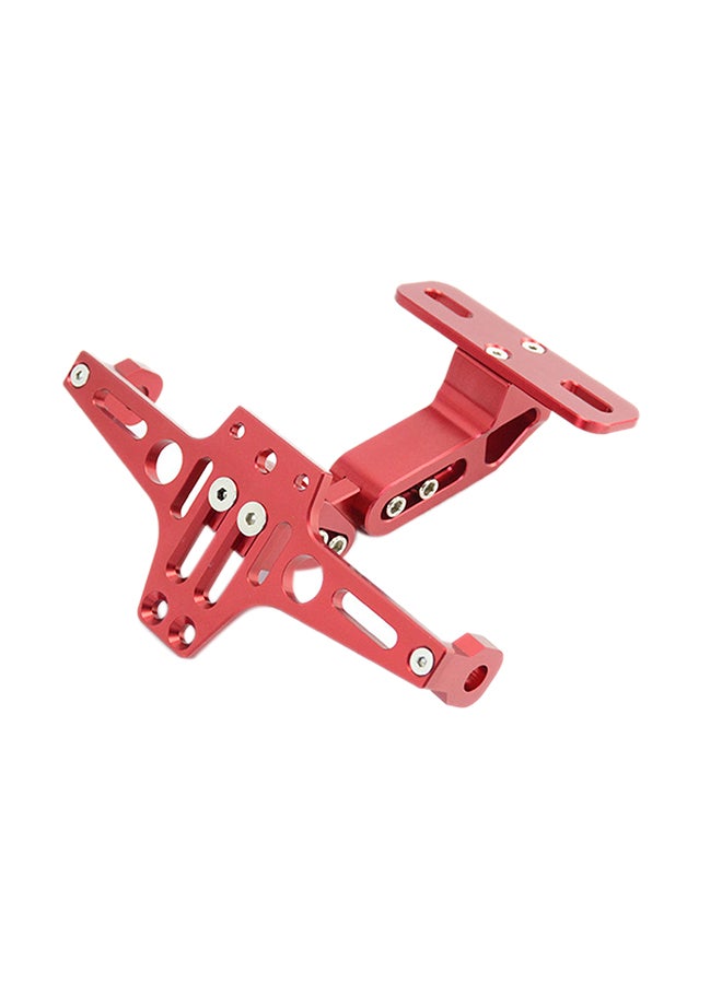 Generic Universal Aluminum Alloy Motorcycle Adjustable Angle License Number Plate Frame Holder Bracket CNC 
