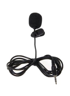 Generic Tie Clip Lavalier Wired Microphone 182.00089449.18 Black  - Image 1
