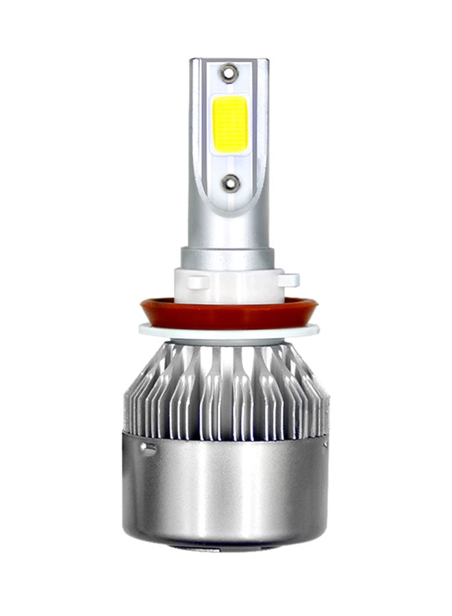 Generic 1Pcs Car LED Headlight LED Driving Light Headlamp Bulb All-in-one Conversion Kit H11 18W 6000K 3000LM  - Image 2