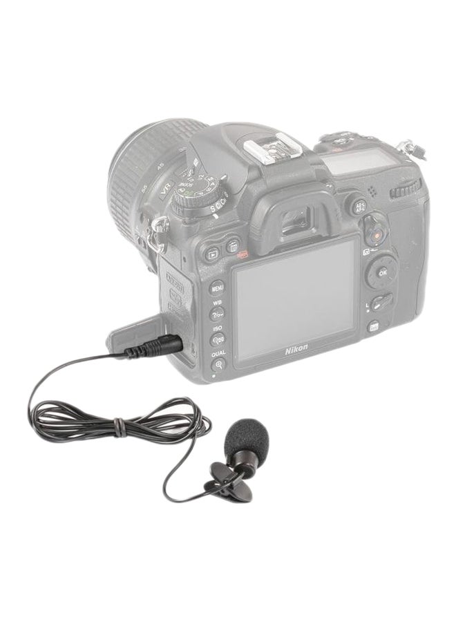 Clip-On Lapel Microphone 182.65259955.18 Black  - Image 1
