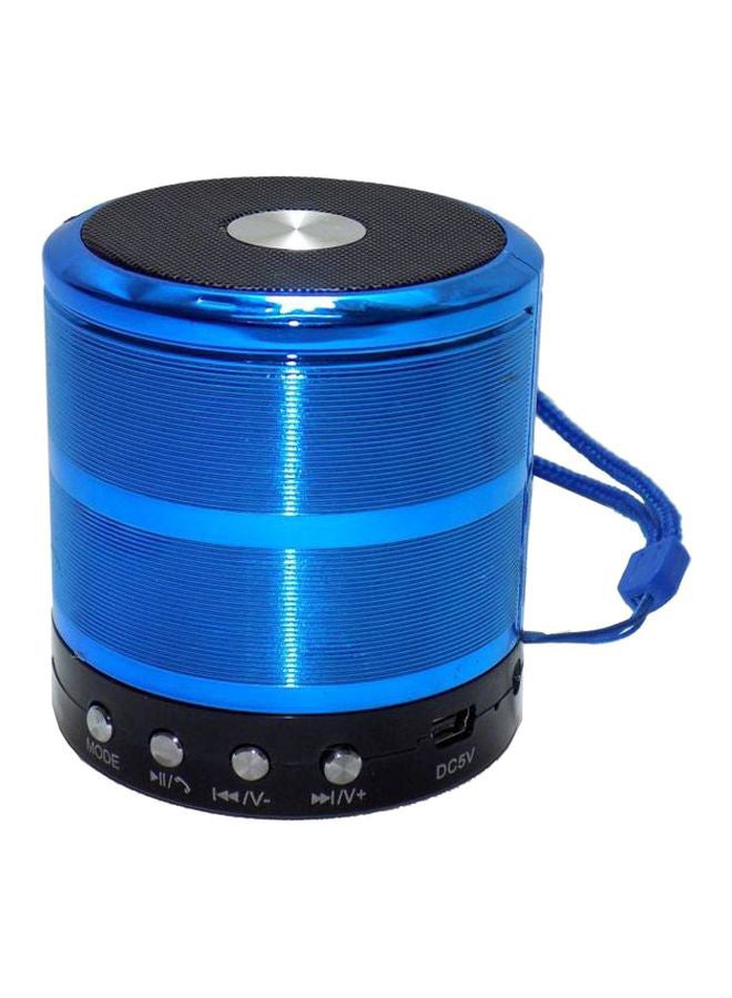 Portable Bluetooth Speaker Blue/Black