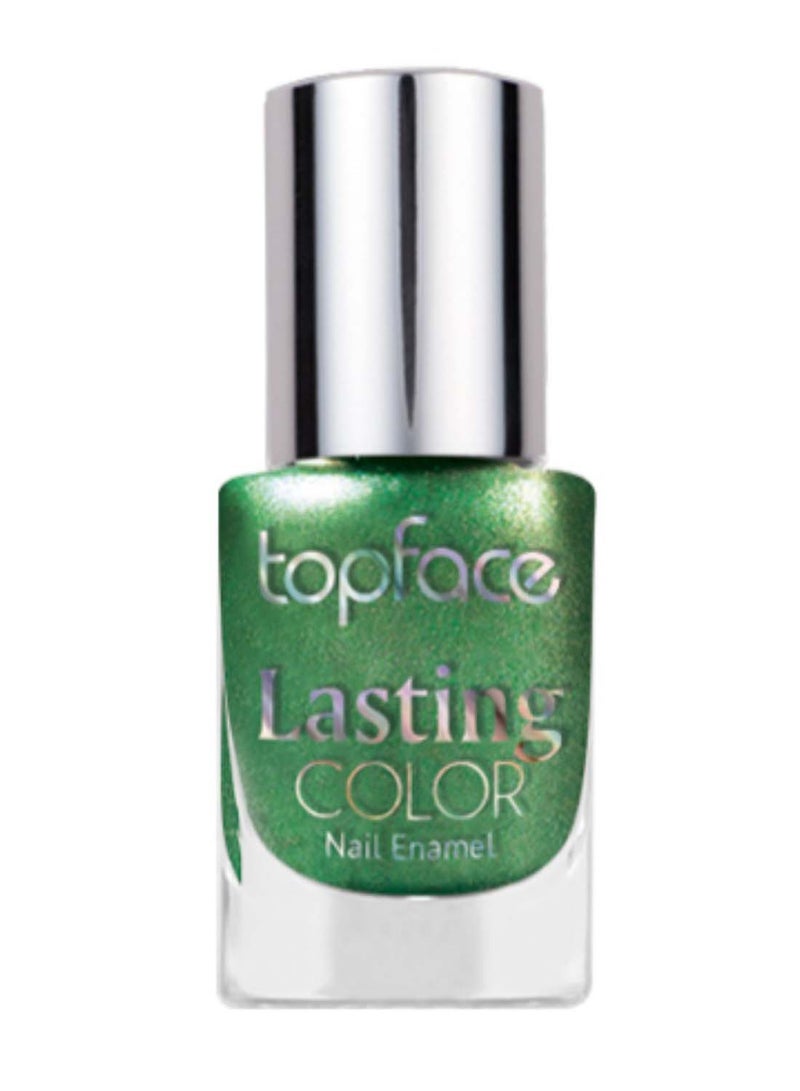 topface Lasting Color Nail Enamel Dark Green - Image 1