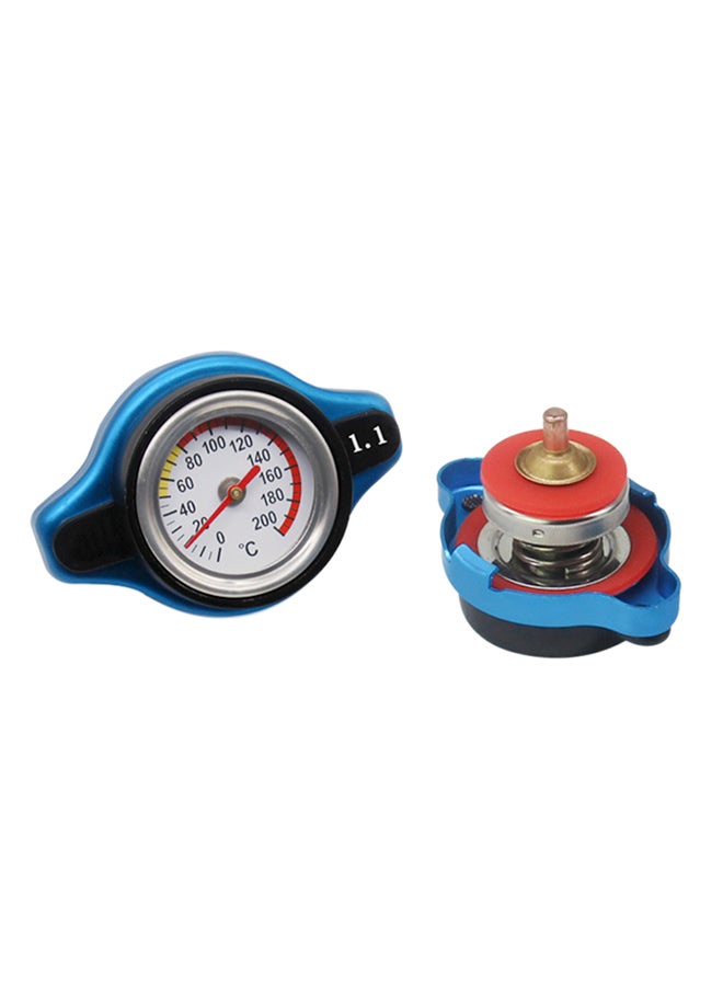Generic Universal Thermo Thermostatic Radiator Cap Cover with Water Temperature Gauge  - Image 3