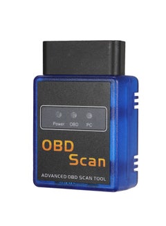 Generic Blue OBD OBDⅡ Scanner Tool Detector with BT Connection for IOS Android Windows Service  - Image 4