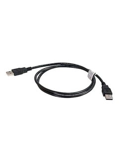 USB Male To USB Male Cable Black