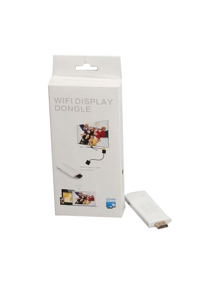WiFi Display Dongle Receiver White 
