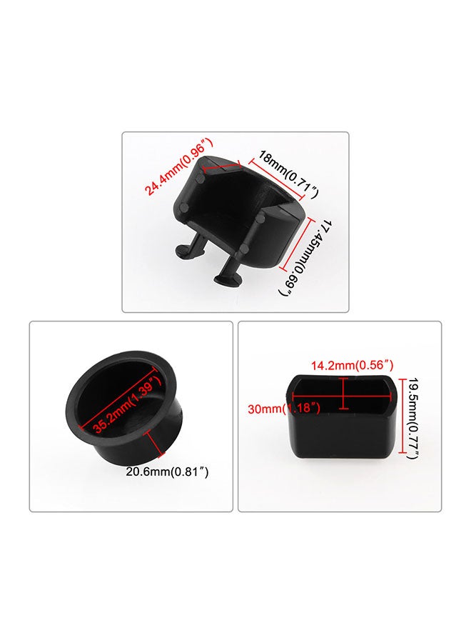 Generic 4PCs Tailgate Hinge Insert Kit E7TZ-99430B22-A F6TZ-99430B23-AA or Ford Dodge  - Image 2