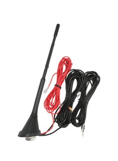 Generic Universal Car Aerial Antenna Mast + DAB Radio Amplifier SMB Male Plug Connector  - Image 2