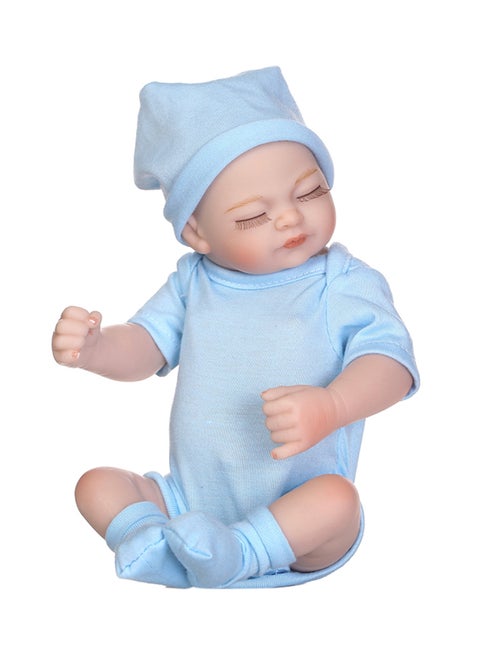 Cute And Realistic Reborn Baby Doll Full Silicone Body With Clothes For Cuddle