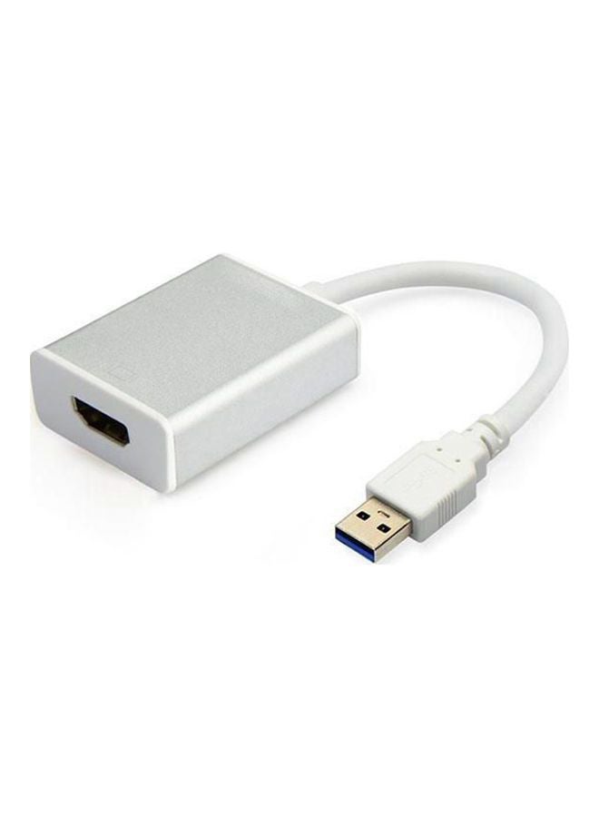 محول من USB 3.0 إلى HDMI أبيض - Image 2