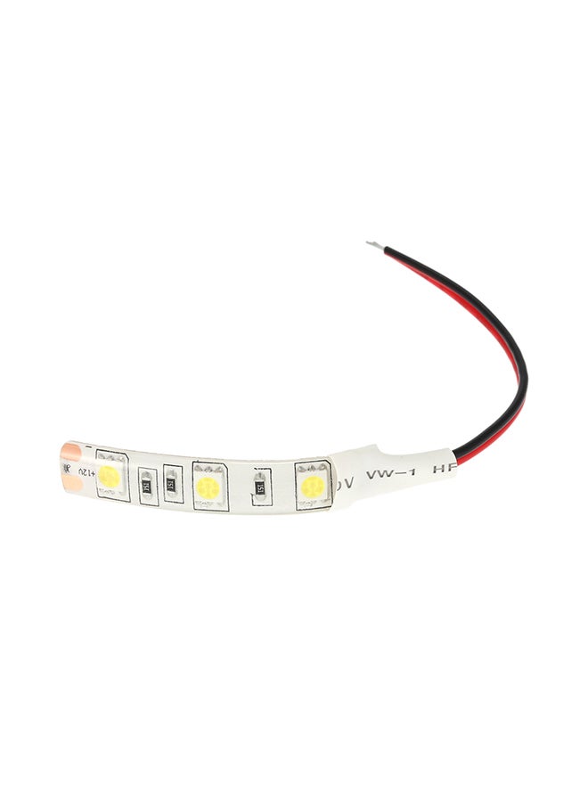 Generic 6LEDS 5050 Strip Light Car Motorcycle Waterproof Flexible Strip Light Good Sticker with 3M Tape  Aluminum Plate  - Image 1