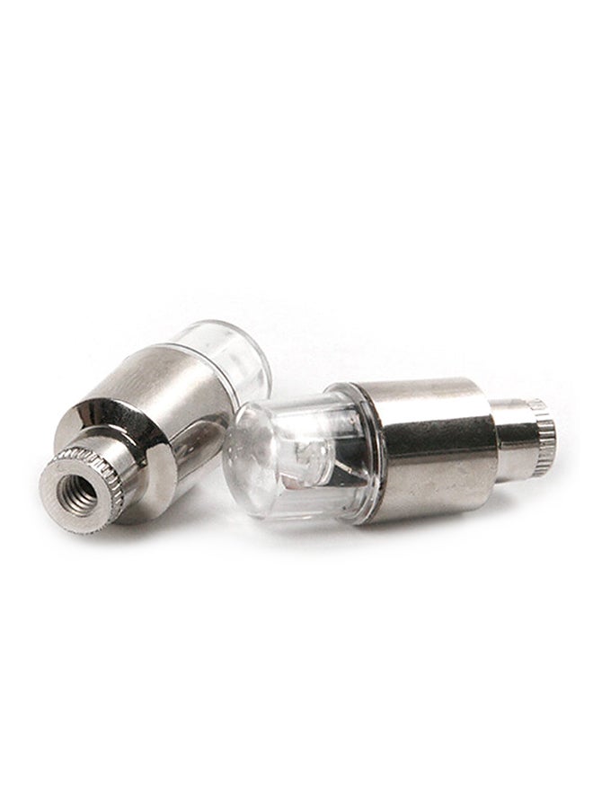 Generic 2PCs Lamp Flash Tyre 7 Colors Wheel Hub Valve Cap Light For Car Bicycle Motorcycle  - Image 2