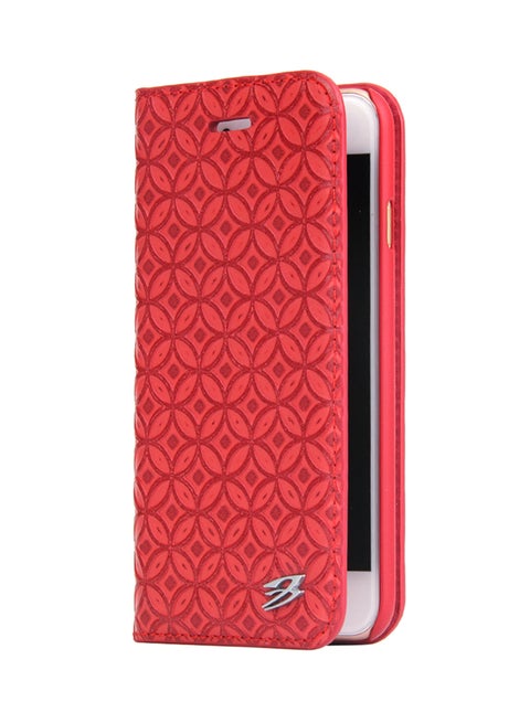 Protective Wallet Case Cover For Apple iPhone 8 Plus Red