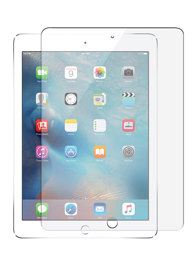Muzz Glass Screen Protector For Apple iPad 2 9.7-Inch Clear