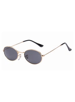 Styled Minimal Oval Sunglasses  - Image 1