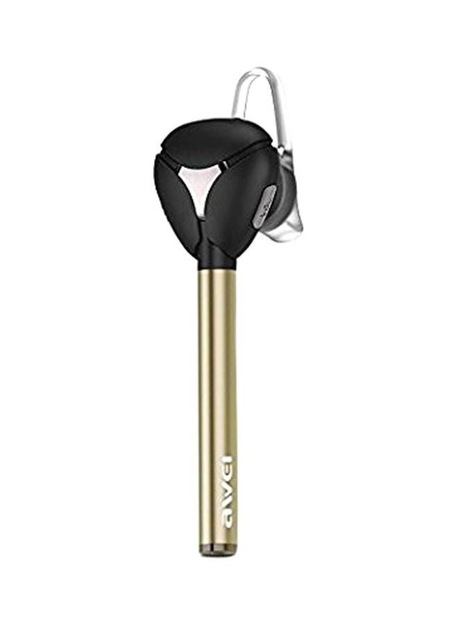 Awei Bluetooth Wireless In-Ear Headset With Mic Gold/Black  - Image 1