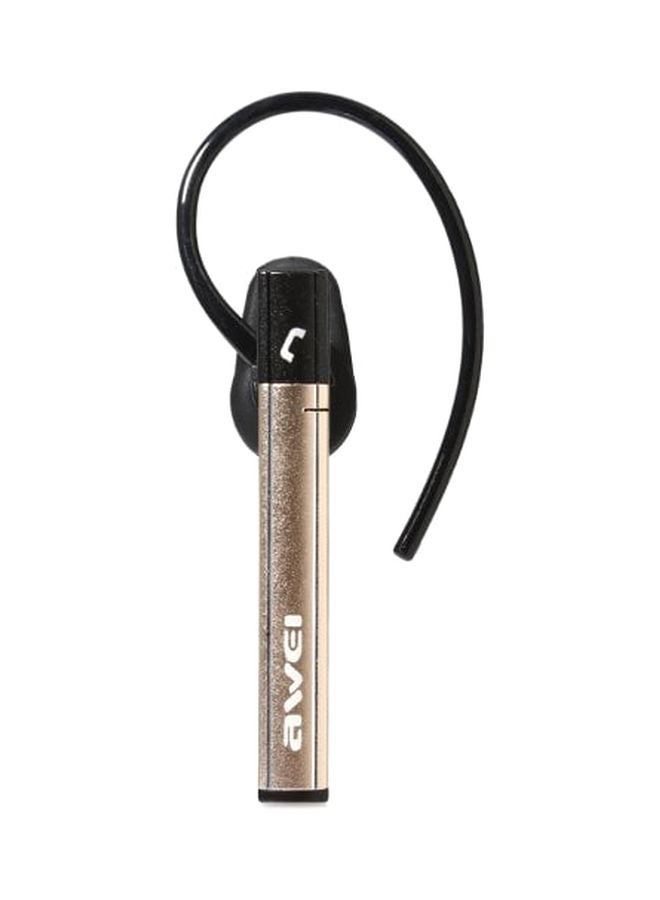 Awei Bluetooth In-Ear Headset With Microphone Gold/Black - Image 1