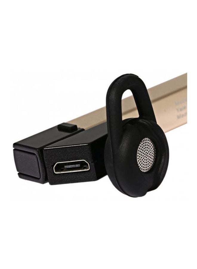 Awei Bluetooth In-Ear Headset With Microphone Gold/Black - Image 2