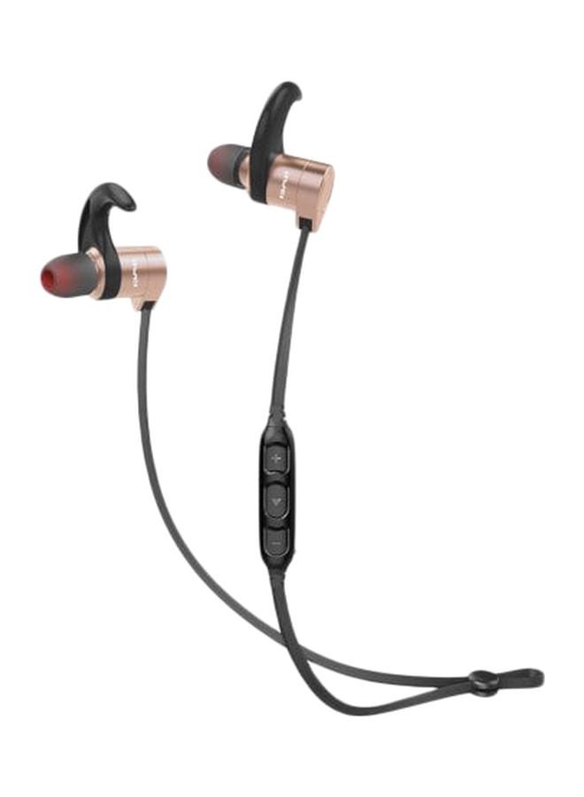 Awei Magnetic Bluetooth In-Ear Earphones Black/Gold - Image 1