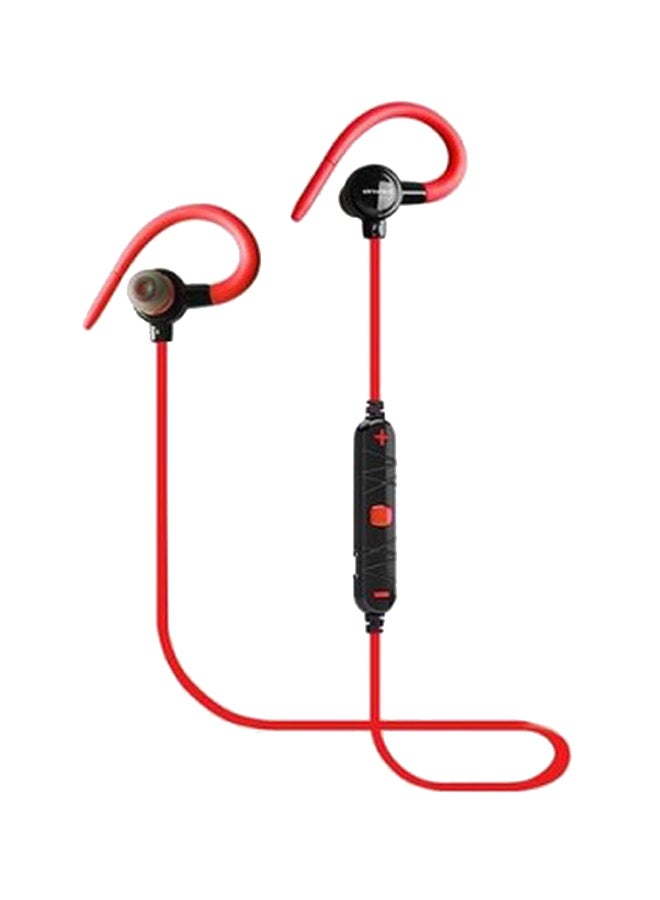 Awei Bluetooth In-Ear Earphones With Mic Red/Black - Image 1