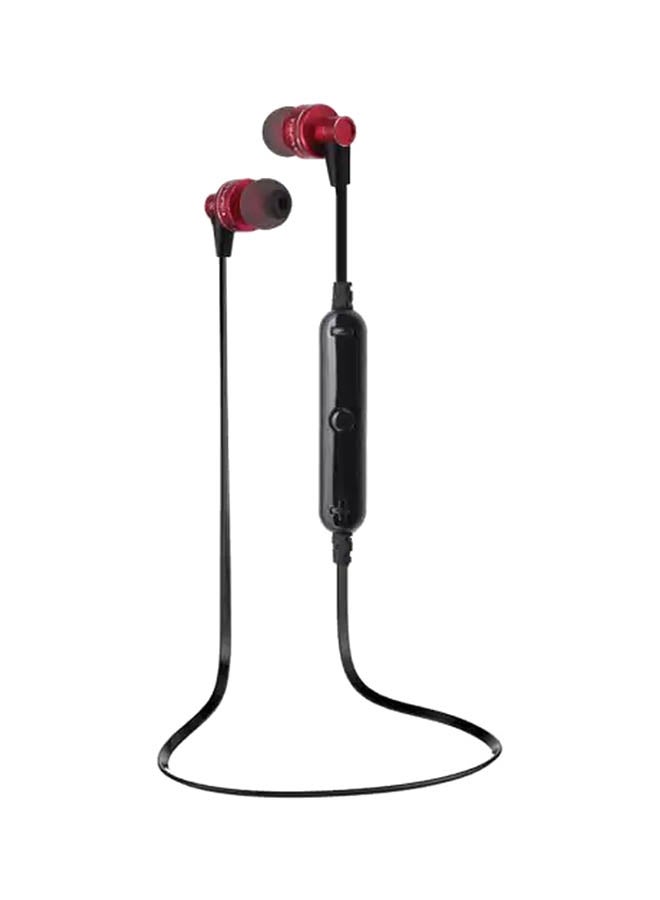 Awei Bluetooth In-Ear Earphones With Mic Black/Red  - Image 1