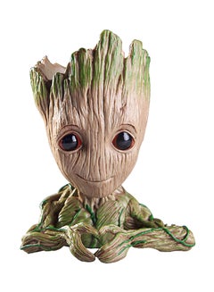 Generic Guardians Of The Galaxy Baby Groot Action Figure Flowerpot Grey/Green 15x9.5x13centimeter  - Image 1
