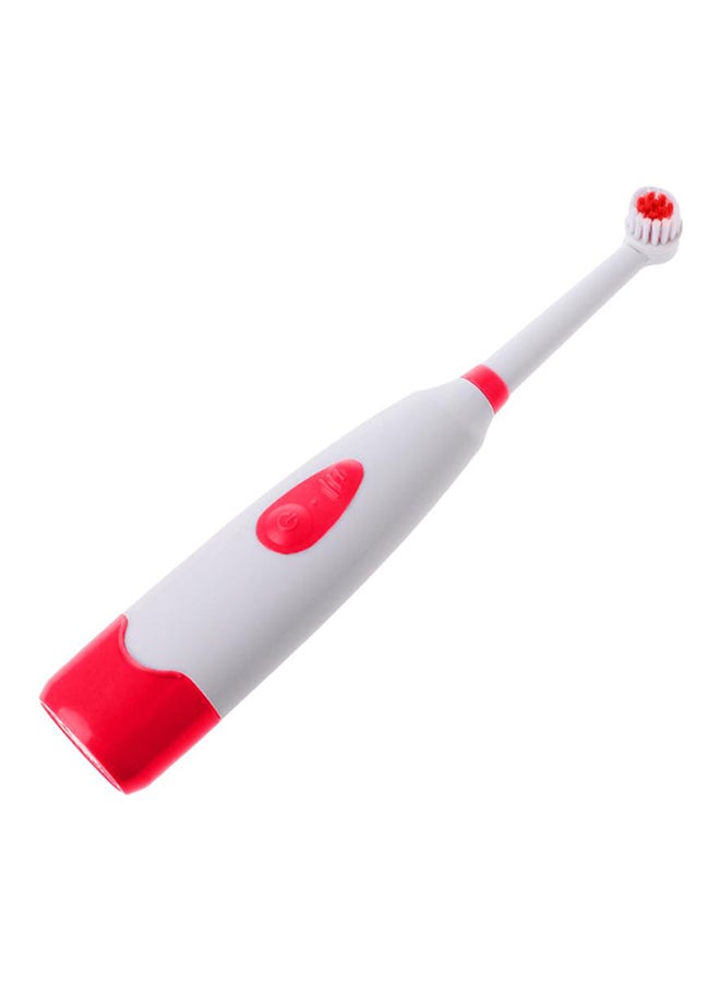 Automatic Ultrasonic Electric Toothbrush Red/White (190x 25x 25mm) - Image 1