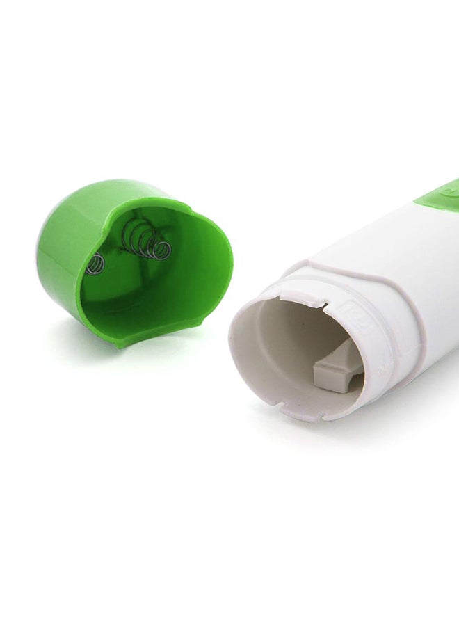 Automatic Ultrasonic Electric Toothbrush Green/White (190x 25x 25mm) - Image 3