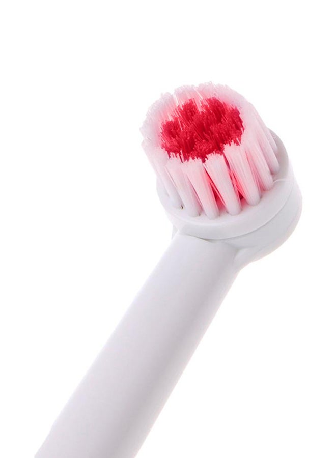 Automatic Ultrasonic Electric Toothbrush Red/White (190x 25x 25mm) - Image 2