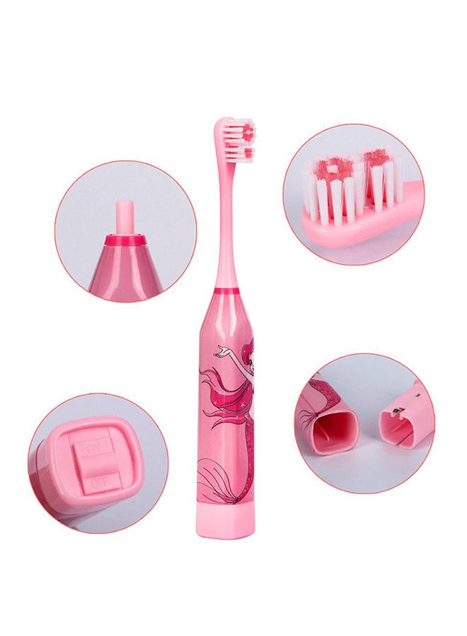 Generic - Ultrasonic Rechargeable Electric Toothbrush Red/Pink (185x 23x 23mm)mm - Image 1