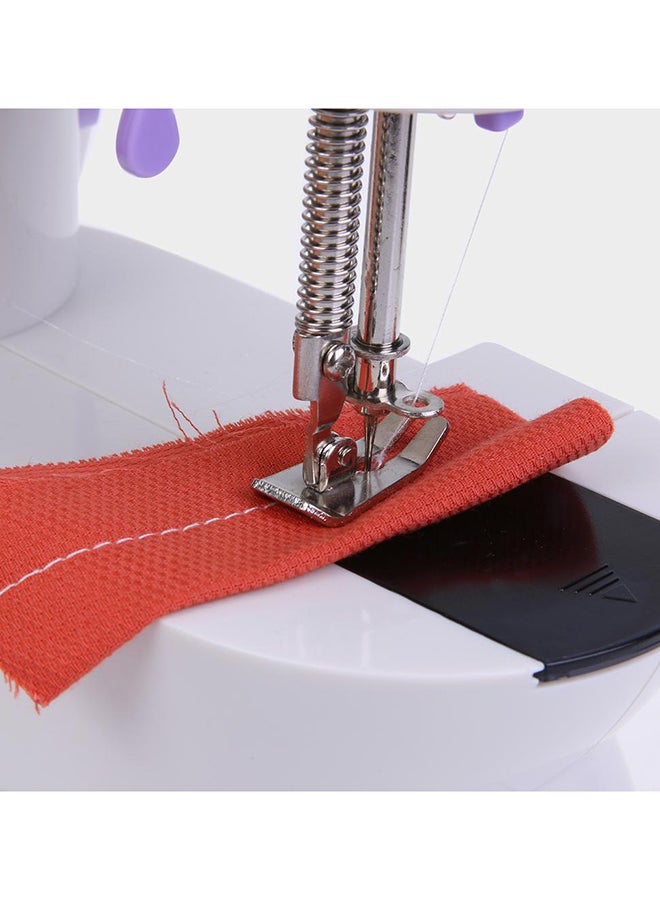 ماكينة خياطة بسرعتين مع UK-PUG باللونين الأبيض والأرجواني. NF0123030099 أبيض/أرجواني - Image 3