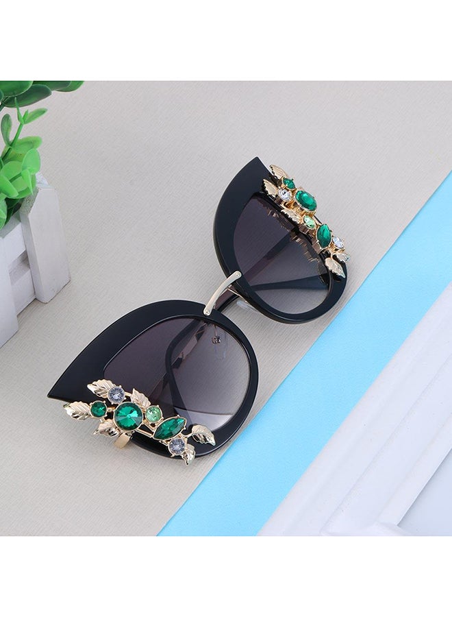 نظارة شمسية بإطار على شكل عين القطة مع عدسات حماية من الأشعة فوق البنفسجية للنساء - Image 2